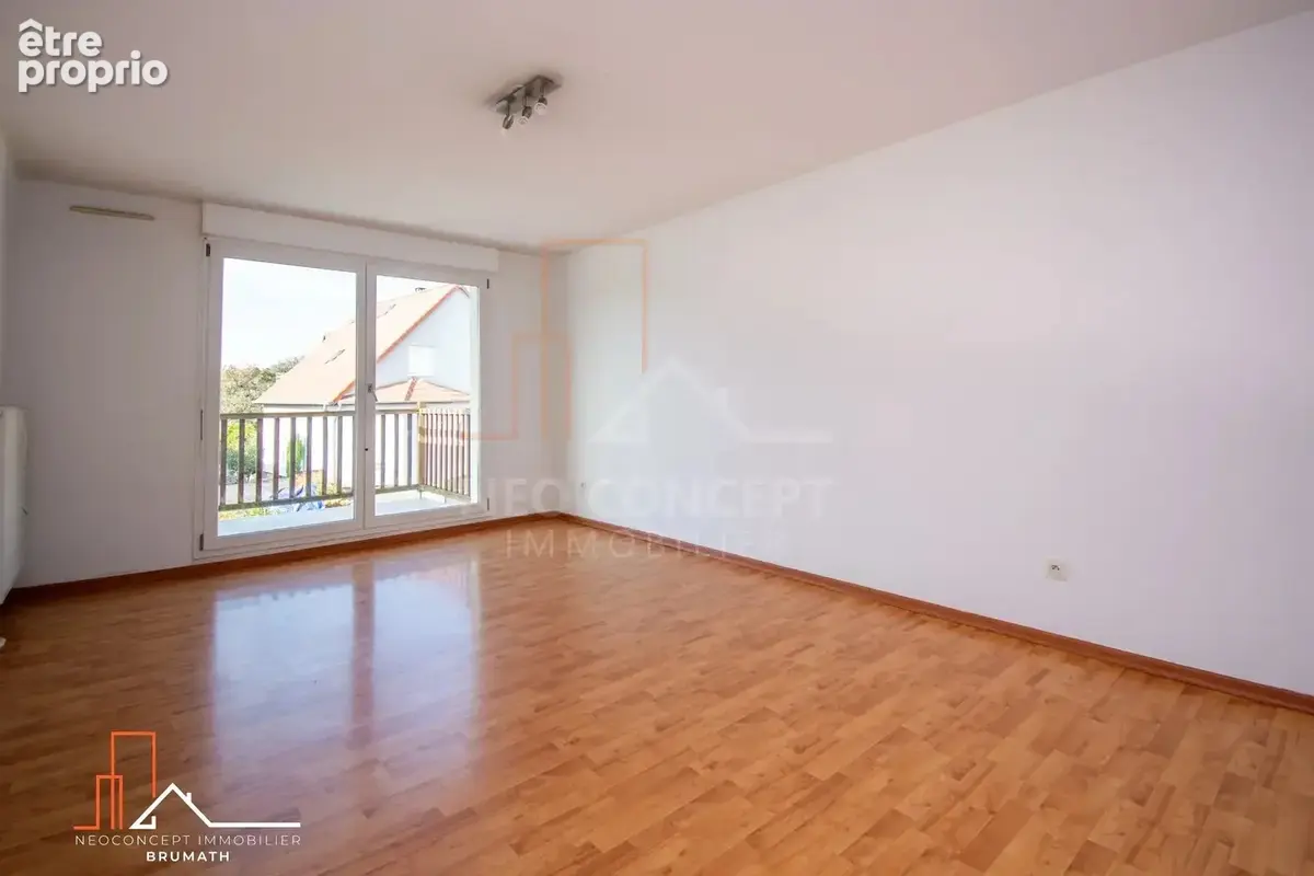 MOMMENHEIM – F3 de 68 m² avec grande terrasse, garage et parking – Proche gare - photo 2
