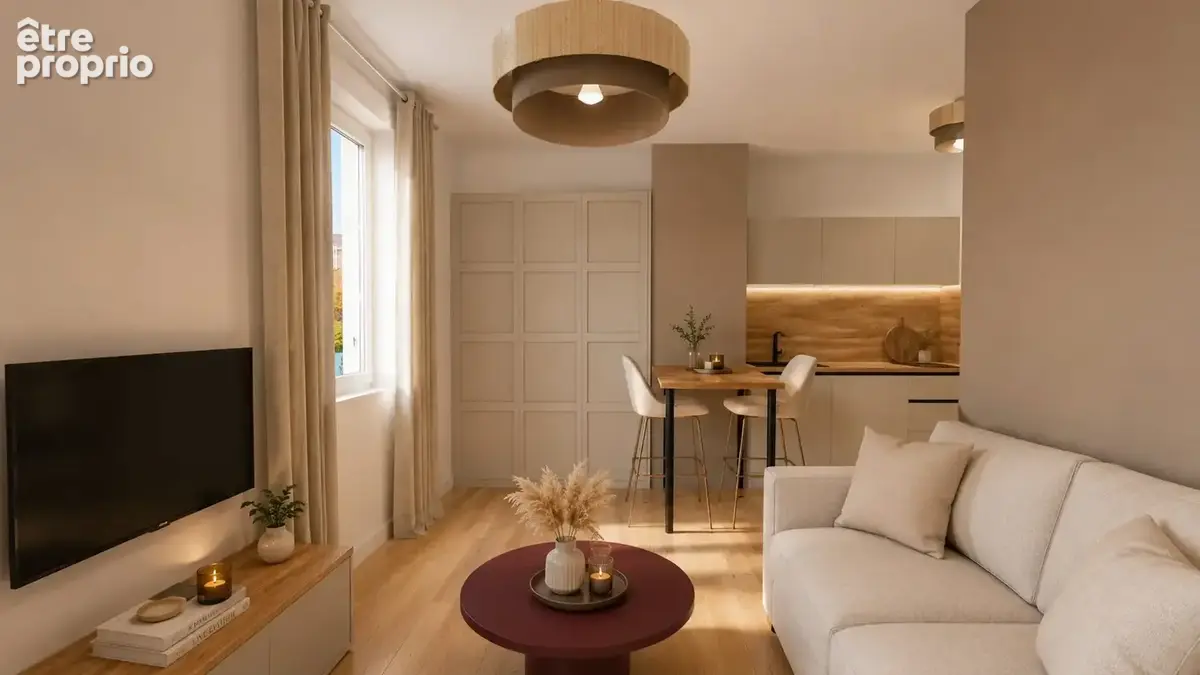 Appartement 1 pièce 20 m² à vendre à Oullins (69600) - photo 3