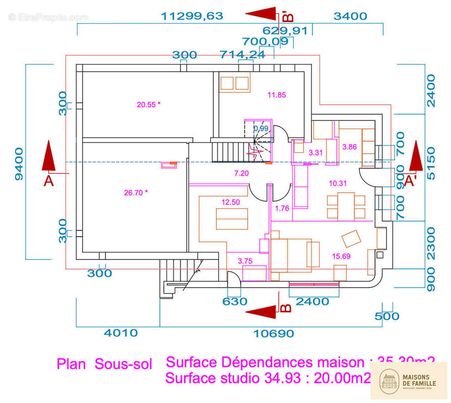 Maison à LOUVECIENNES