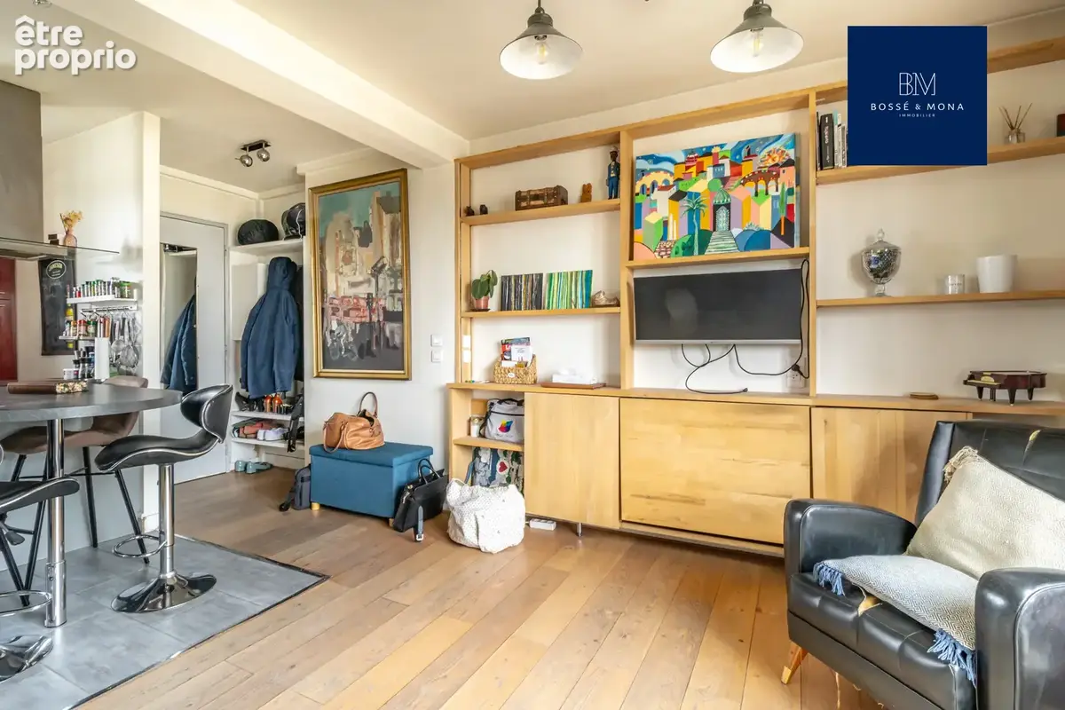 Appartement 58m2, dernier étage avec terrasse, à 400m de la gare de Bécon-les-Bruyères - photo 9