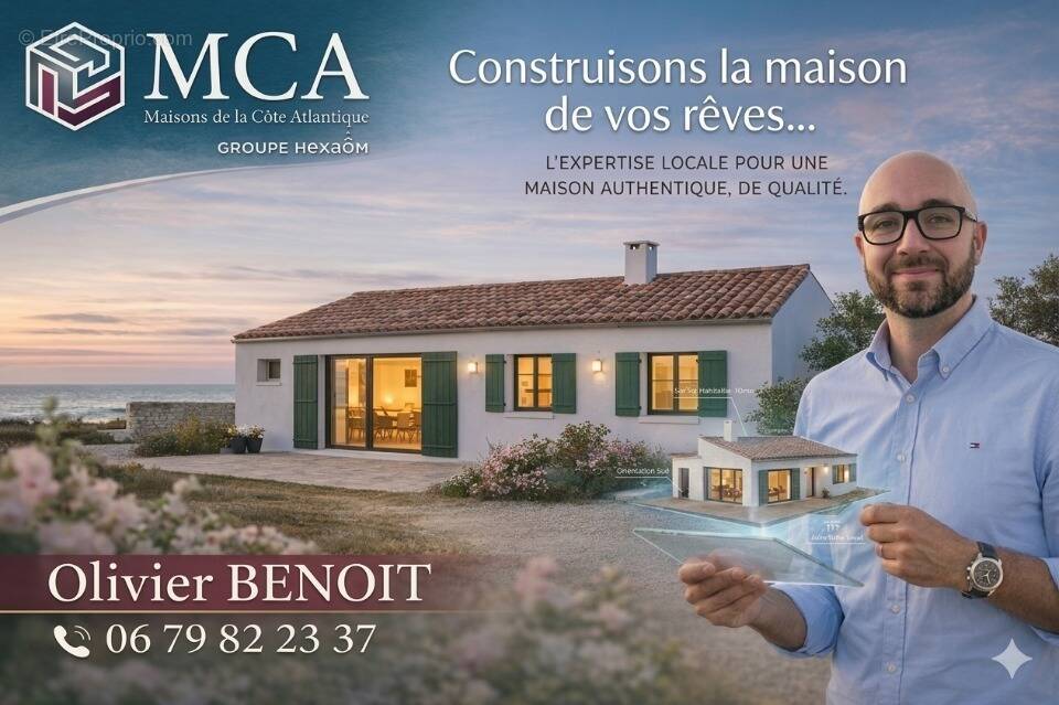 Photo Terrain à Breuillet au prix de 119 000€