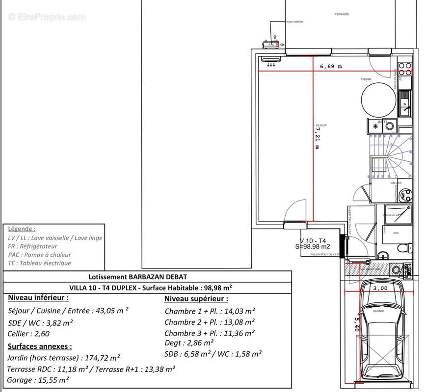 Maison à BARBAZAN-DEBAT