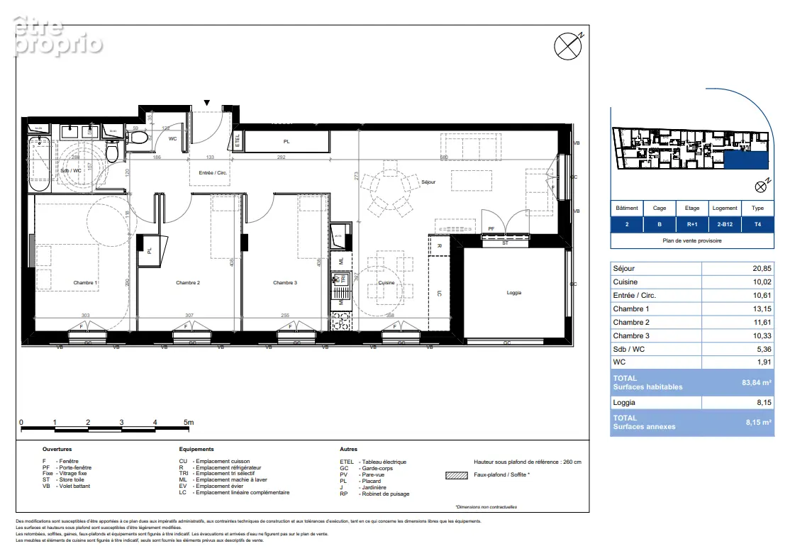 Appartement T4 - 84m2 - Toulouse - photo 2
