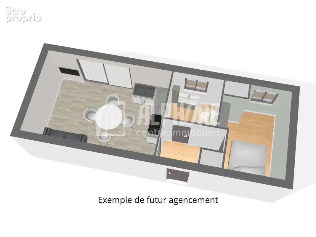 Appartement Les Sables D Olonne 1 pièce(s) 34 m2 - photo 6
