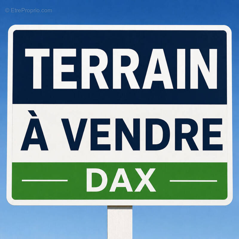 Terrain à DAX