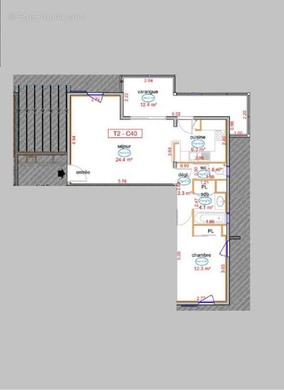 Appartement à SAINT-PAUL