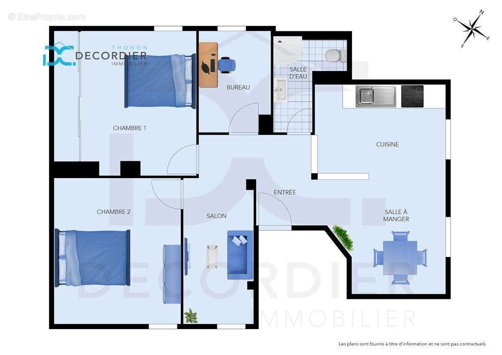 Appartement à THONON-LES-BAINS