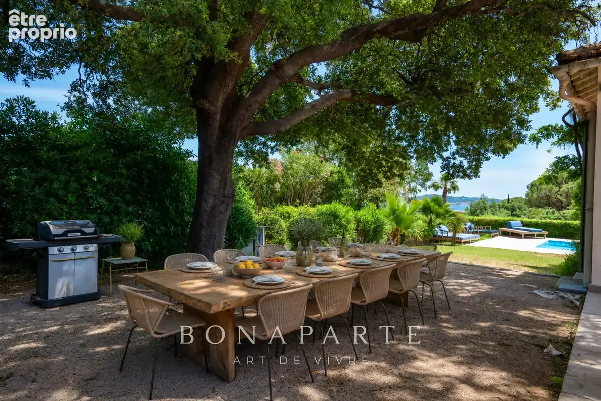 GRIMAUD - Propriété style Belle Epoque - Vue mer face à Saint-Tropez - photo 12