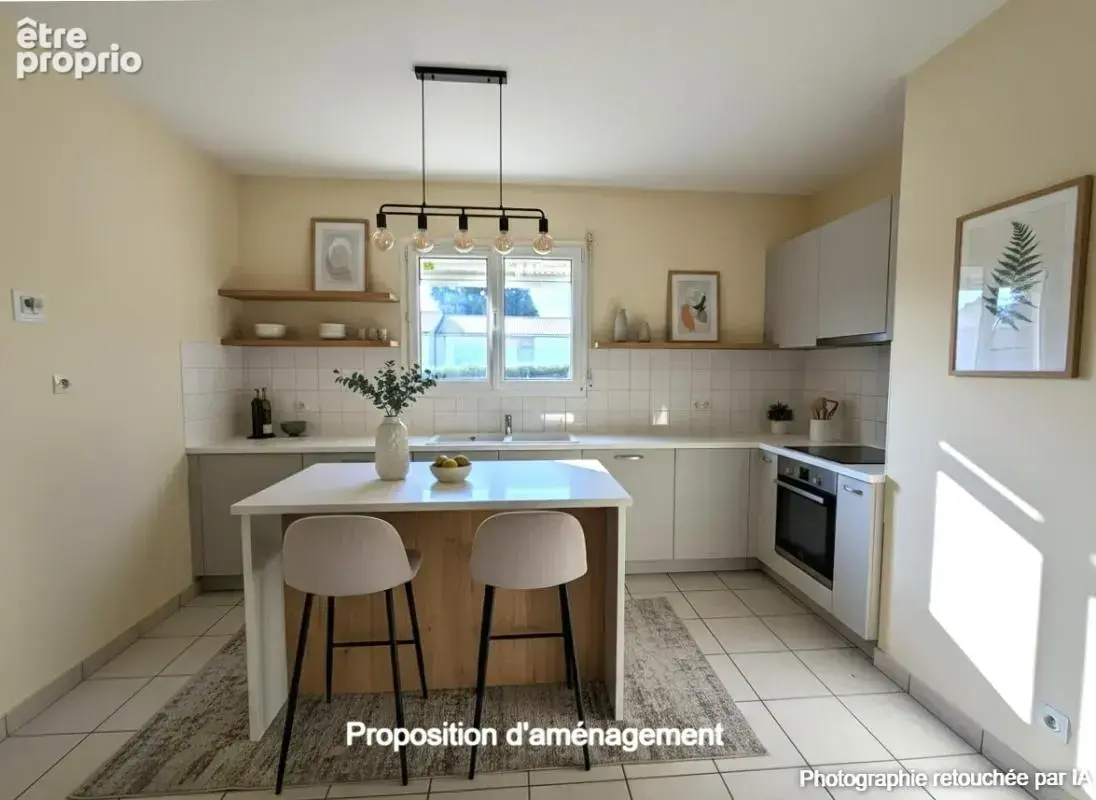 A VENDRE en Exclusivité au Boupère, maison de plain-pied de 64 m2 avec 2 chambres sur une parcelle de 434 m2 - photo 4