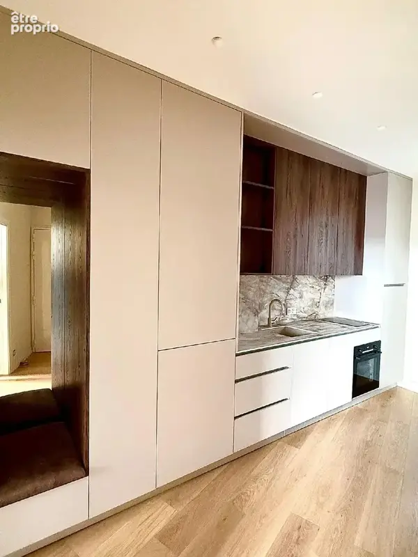2 pieces dernier etage quartier mont boron - photo 3
