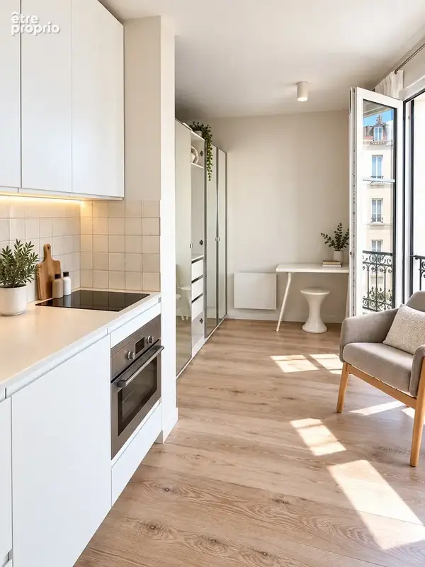 Paris 9e -  34 rue  claude rodier - 2 pieces -  lumineux au 5e étage - photo 3
