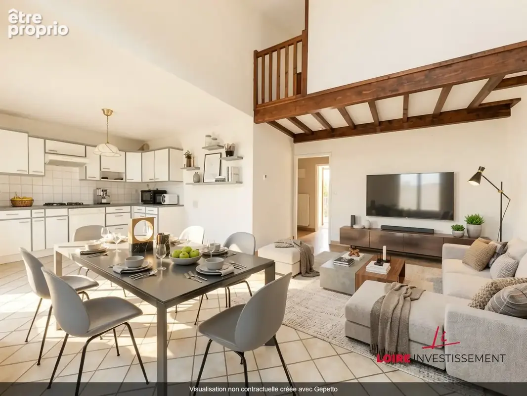 Maison 4 pièces 105 m² à vendre à La Talaudiere (42350) - photo 5