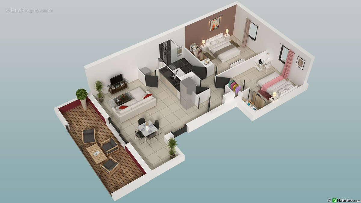 Appartement à CANET-EN-ROUSSILLON