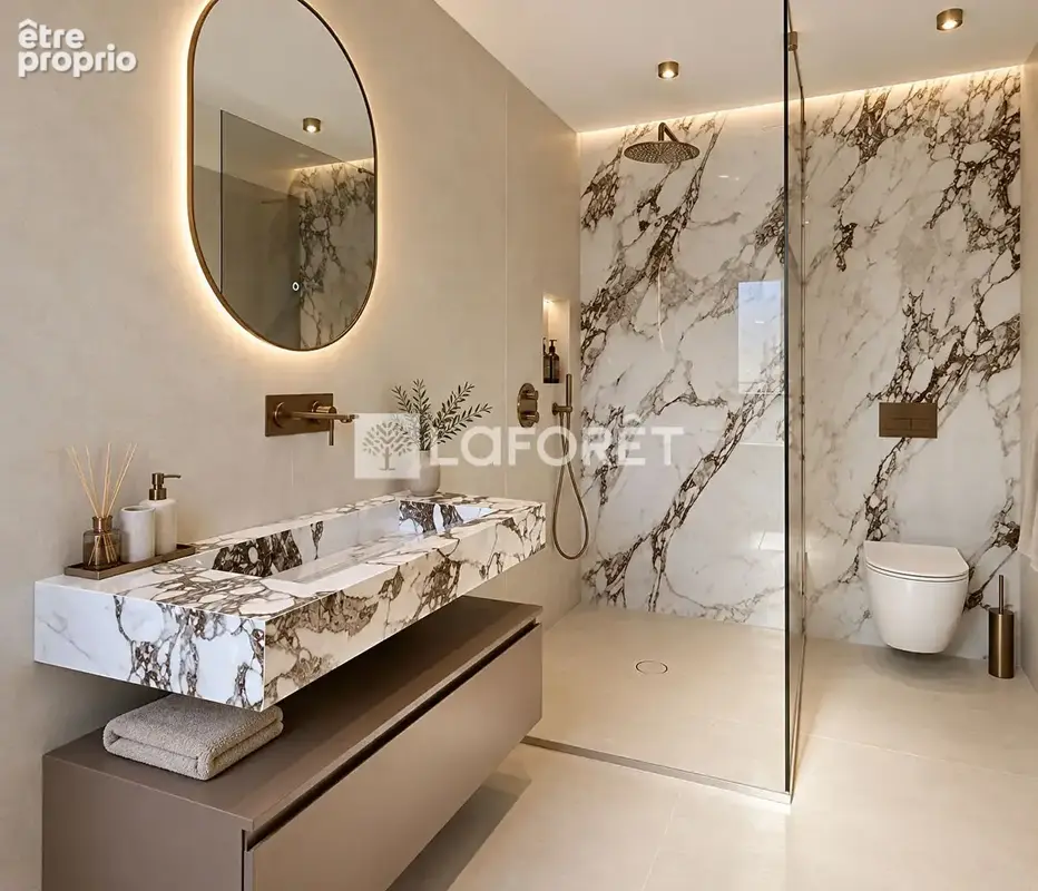 Villa contemporaine 2025  - terrain 1 200m2 - piscine - photo 9