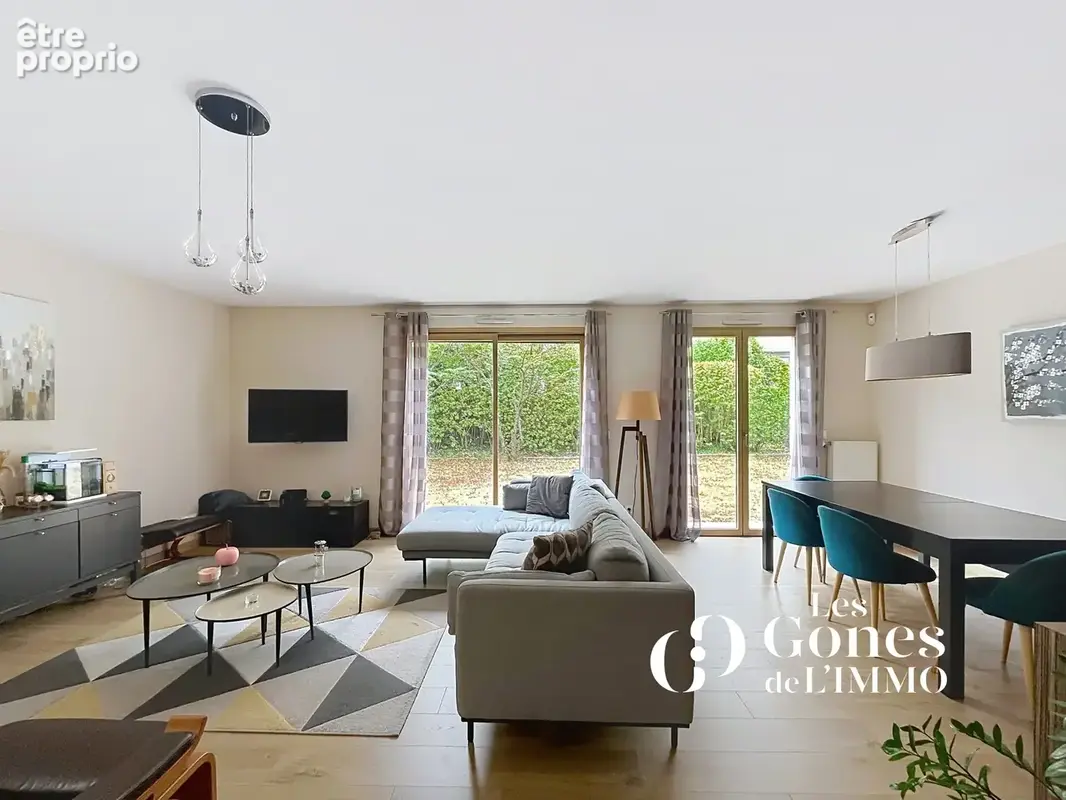 Tassin La Demi-Lune-Coup de cœur   T5 rez-de-jardin 120,73 m2 avec jardin 400 m2 triple expo - photo 4