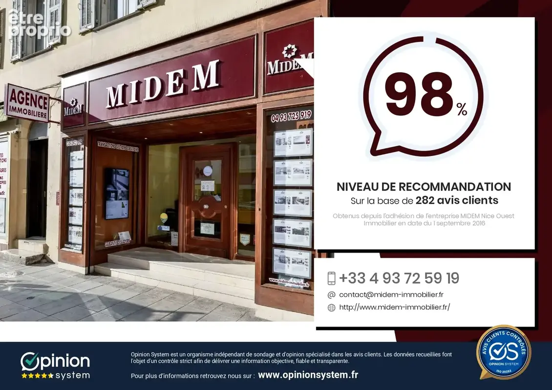 NICE OUEST Corniche Fleurie : Confortable 2 pièces 55m2 au Calme Parking et Cave - photo 10