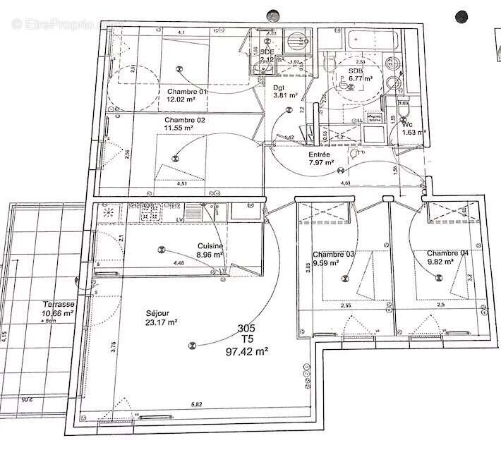 Appartement à BORDEAUX