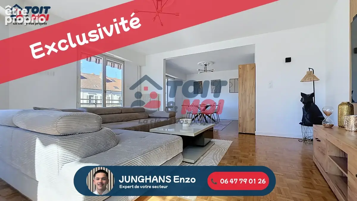 Appartement T4 de 87 m2 entièrement rénové   Double séjour   Balcon - photo 15