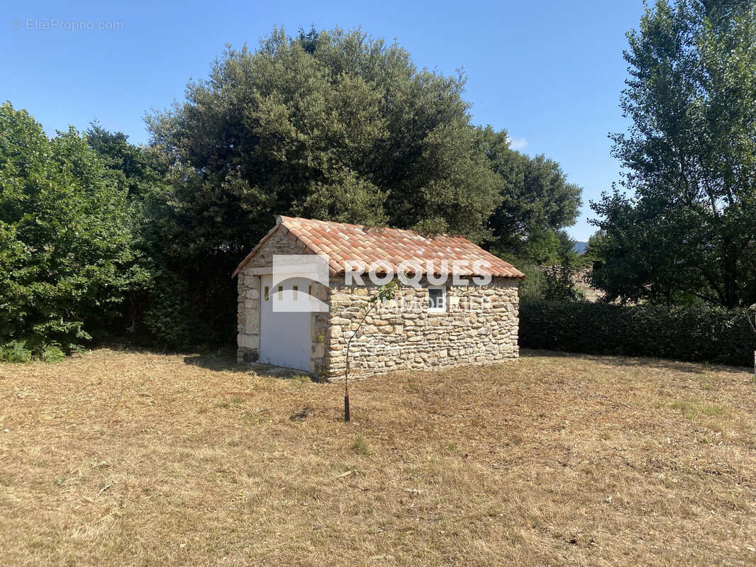 Vends  à Rosis, joli Mas avec garage et batisse annexe sur un terrain 2070 m2 - photo 4