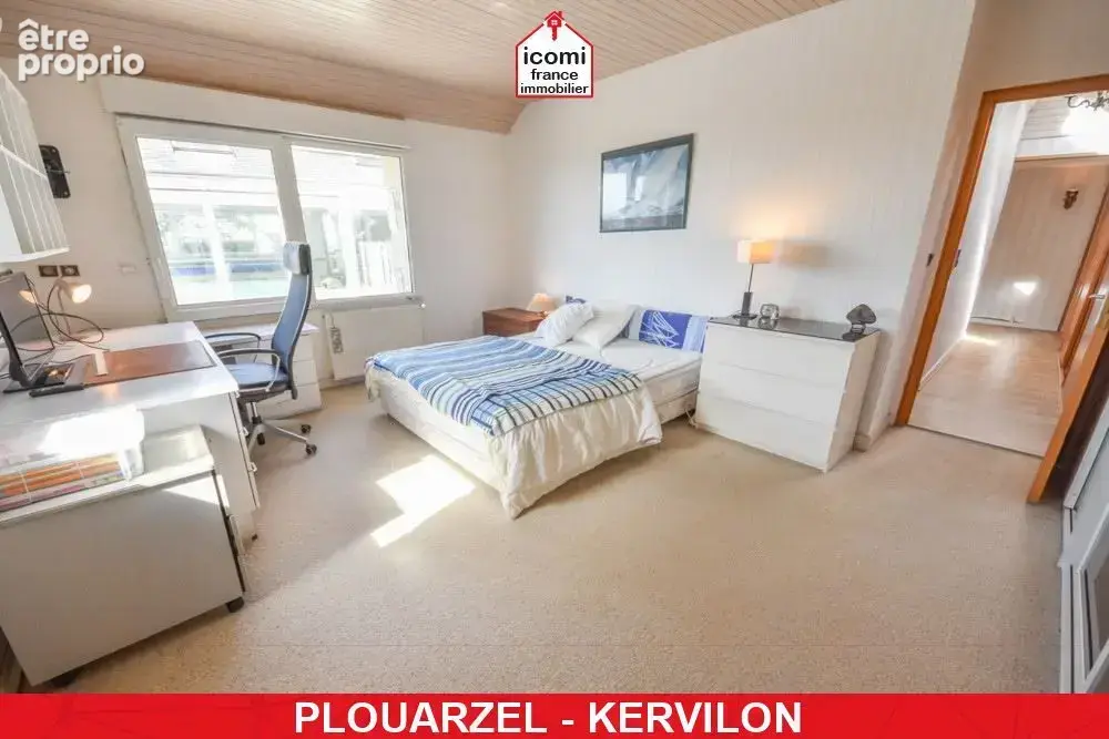 Finistere - locmaria-plouzané (29280) - a vendre - maison t8 200m² - vue mer imprenable - 6 chambres - veranda - garage - terrai - photo 8