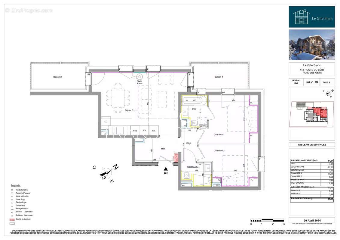 Appartement à LES GETS