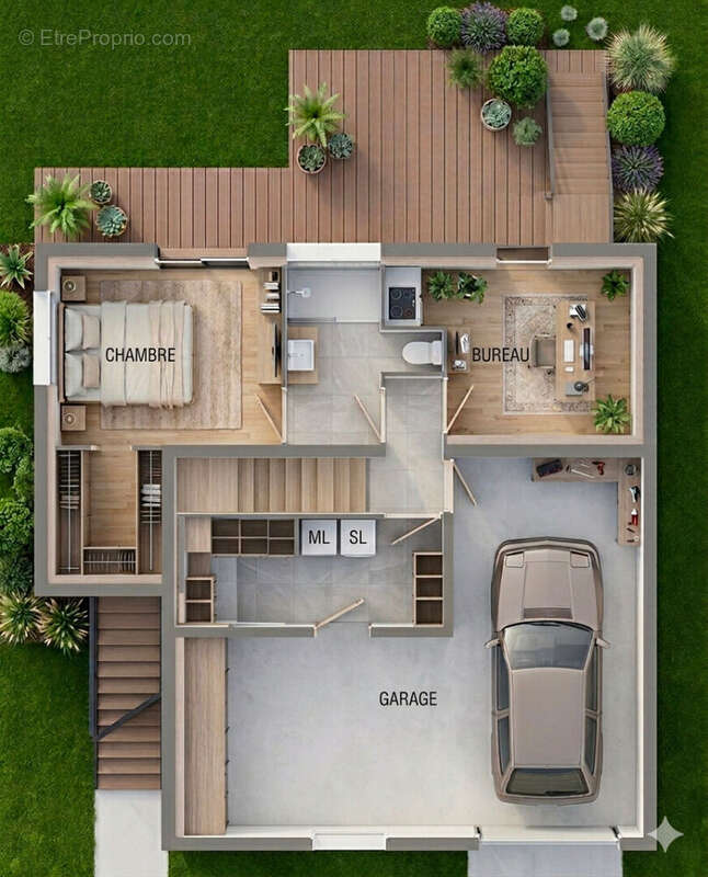 Maison 46m² à rezé - photo 14