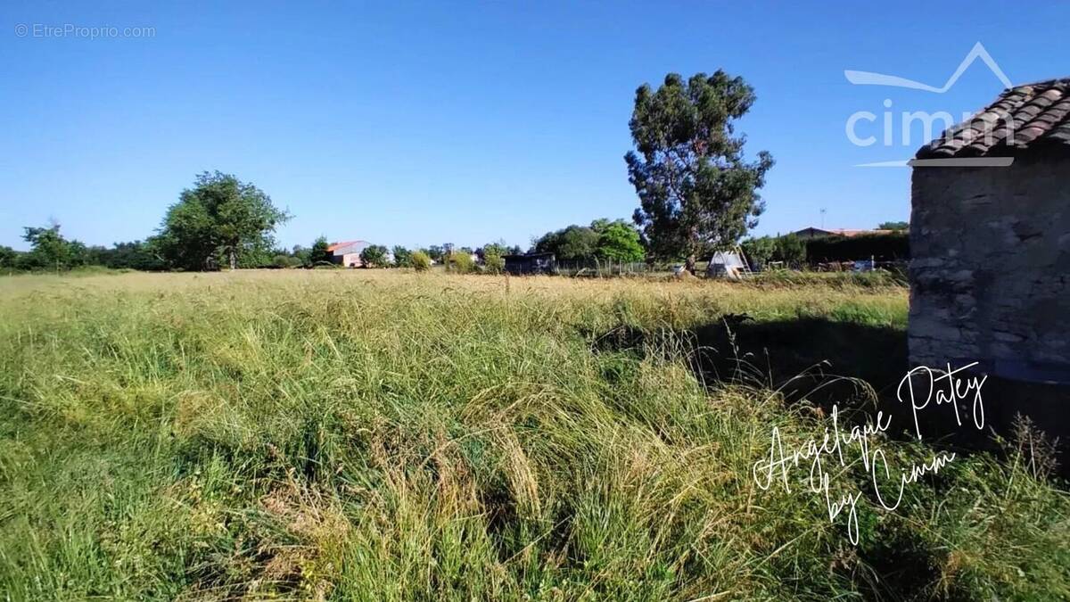 Terrain constructible de 1100 m2 avec bâtisse en pierre à EYRANS (33) - photo 2