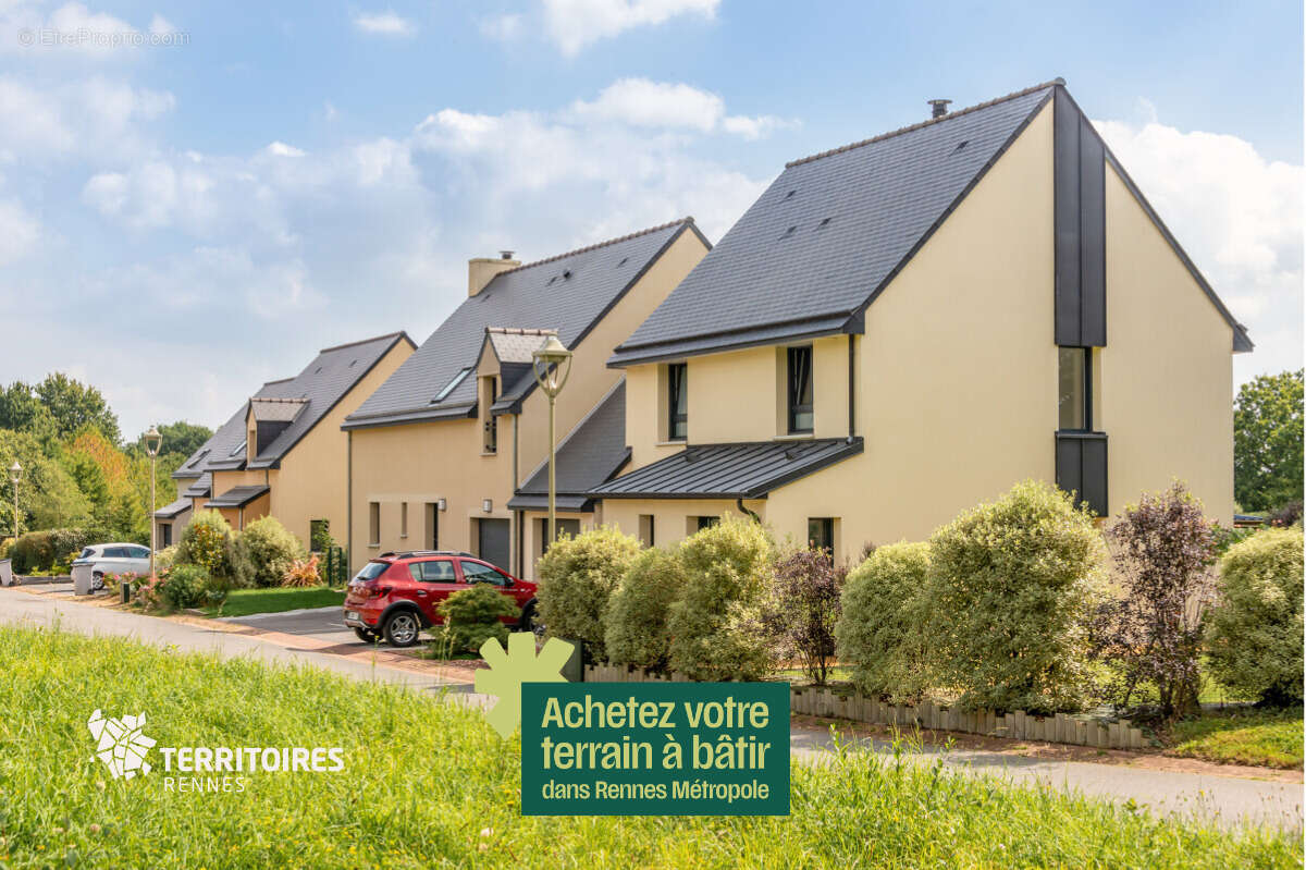 Grand terrain à bâtir libre de constructeur Clayes - Rennes Métropole - photo 2