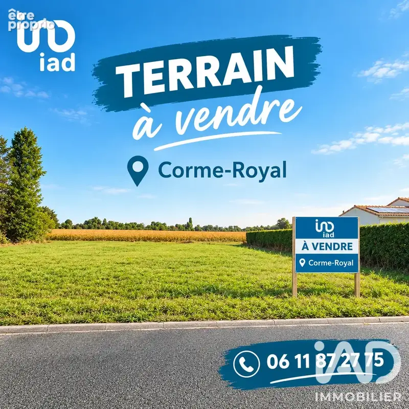 Photo 1 - Terrain à CORME-ROYAL