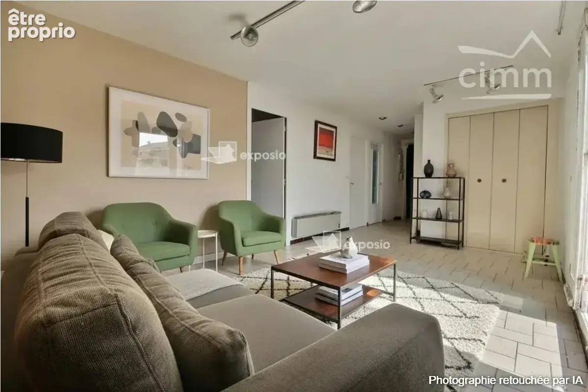 Villard-bonnot - appartement t3 + garage + terrasse 25m² - photo 5