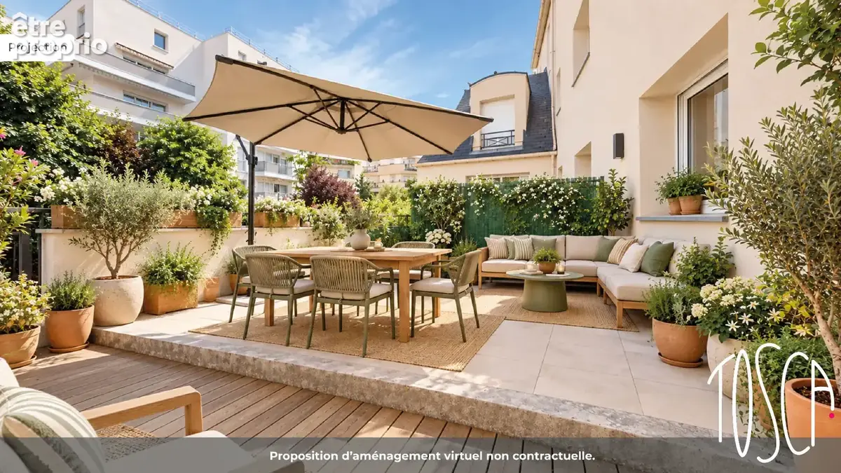 Exclusivite - thiais - 2 pieces - terrasse - parking - cave - photo 1