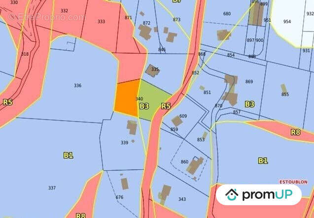 Terrain à ESTOUBLON