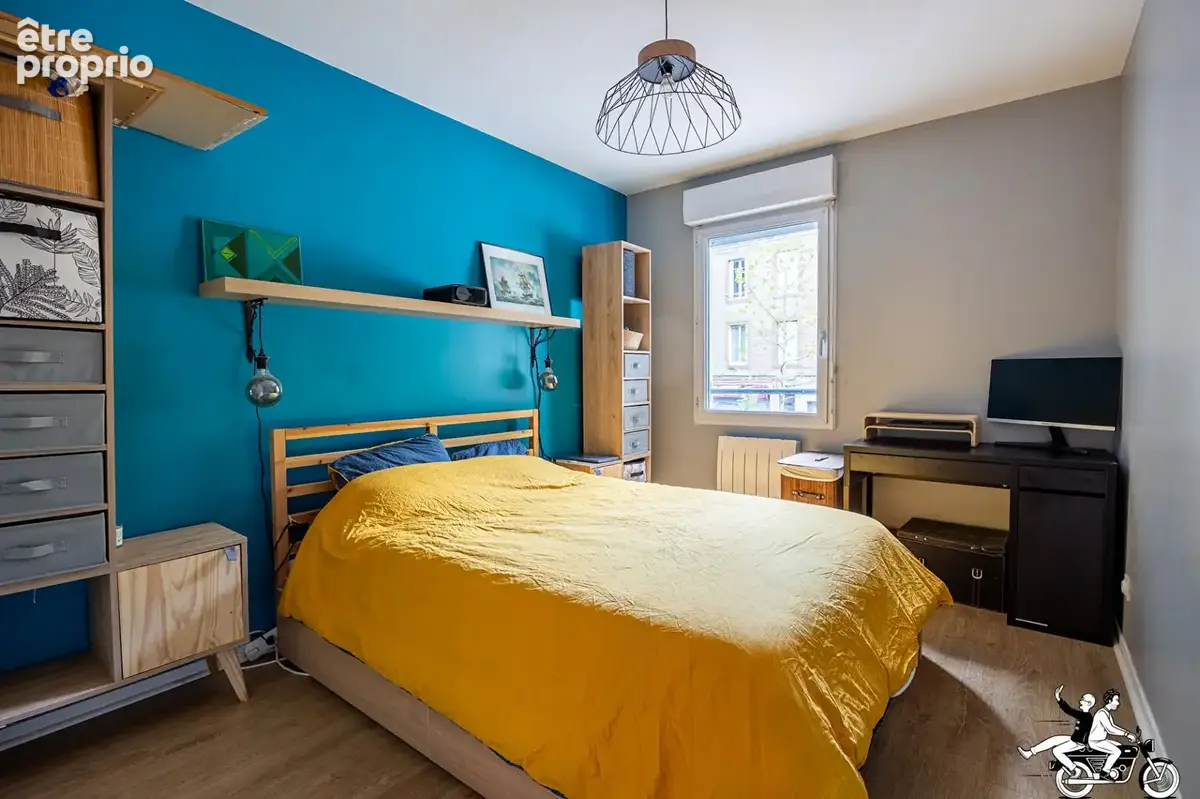 Exclusivité : nantes bas chantenay - t3 terrasse sud-ouest & box - dpe c - photo 4