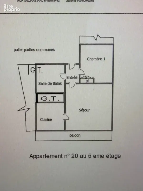 Exclusivité   appartement t2 vendu loué   centre-ville de marmande - photo 2