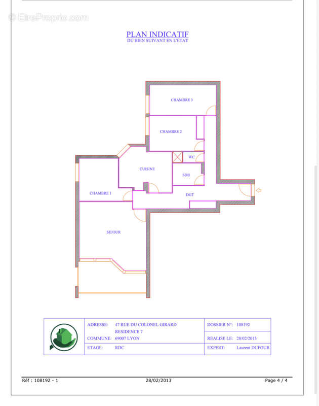 Appartement à LYON-7E