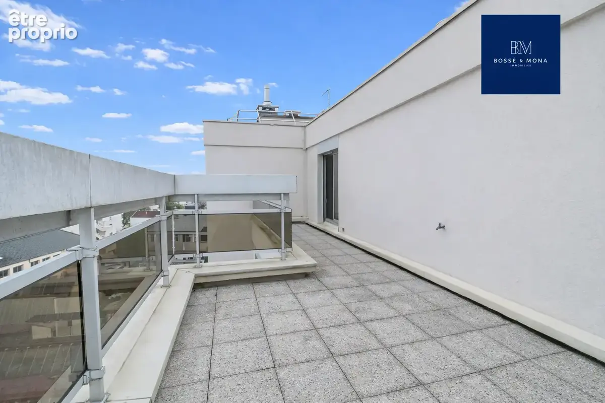 Appartement 95m2, dernier étage, avec terrasse, balcon et 2 places de stationnement, rue Lambrechts - photo 7