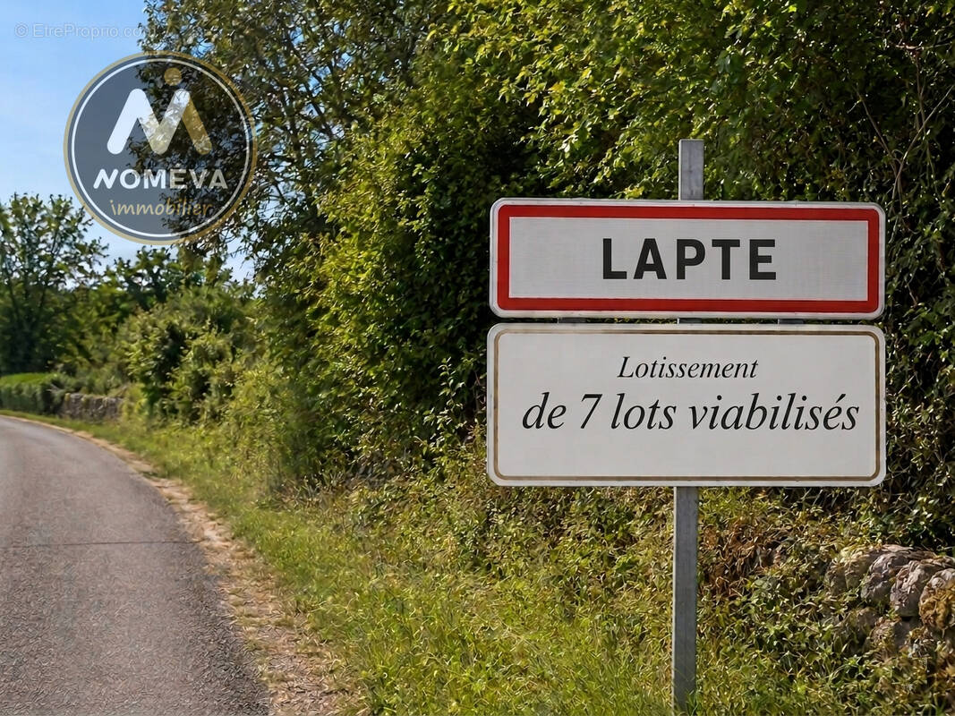 Terrain à LAPTE