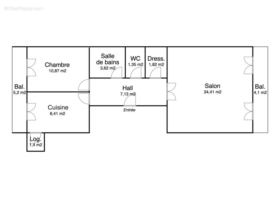 Appartement à MARSEILLE-6E