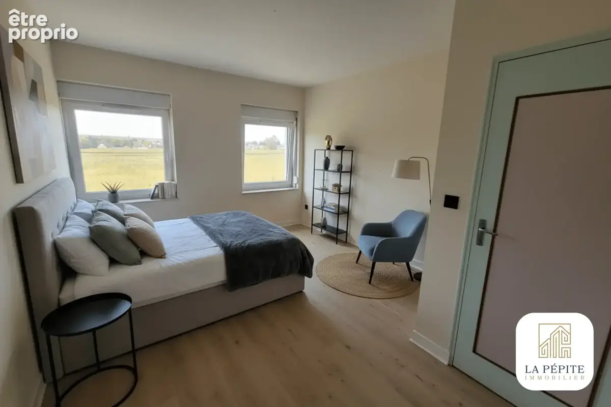 Maison semi-individuelle rénovée - 108,8 m2 - 3 chambres - Terrain, garages et dépendances - photo 13
