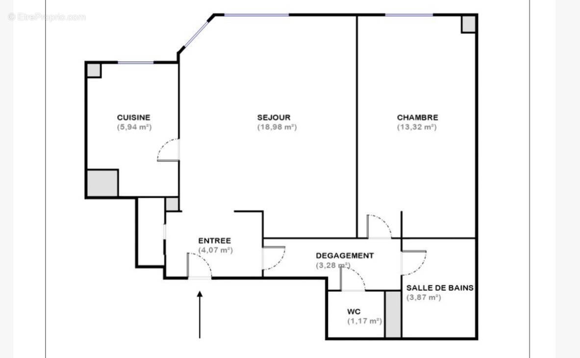 Appartement à CHARENTON-LE-PONT