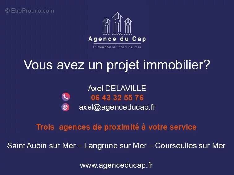 COURSEULLES SUR MER - appartement T2 vendu loué avec parking & loggia - photo 2