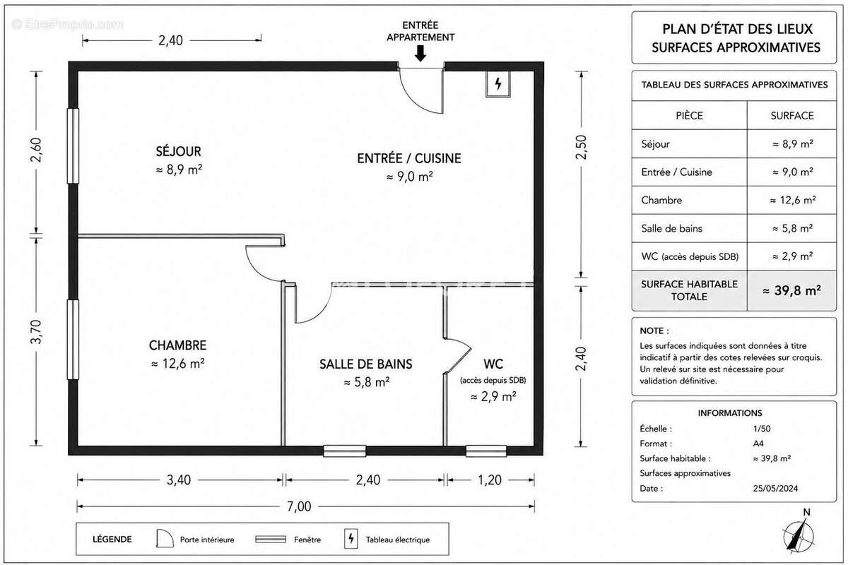 Saint Cloud 2P rénové 38 m², parking possible en sus - photo 5