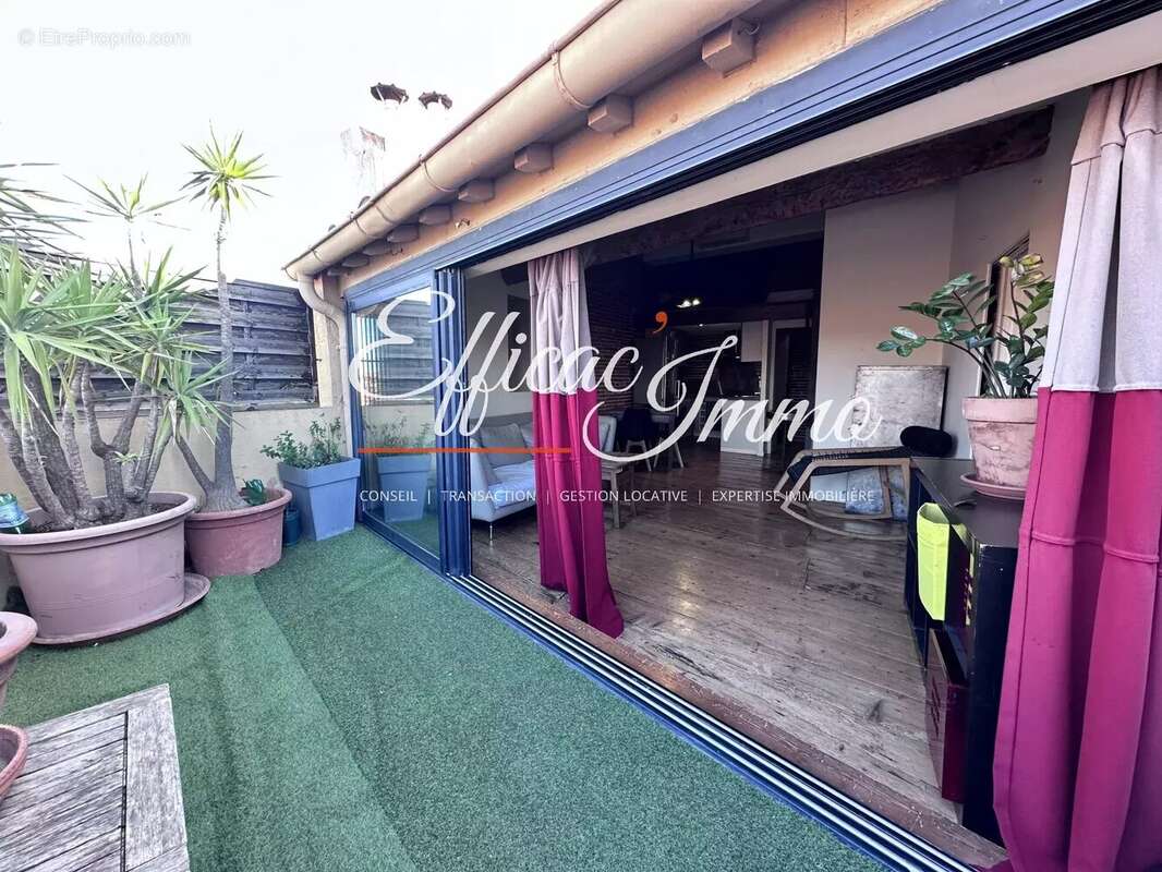 Perpignan centre historique – duplex d'exception de 109,36 m² – double toit-terrasse - photo 19