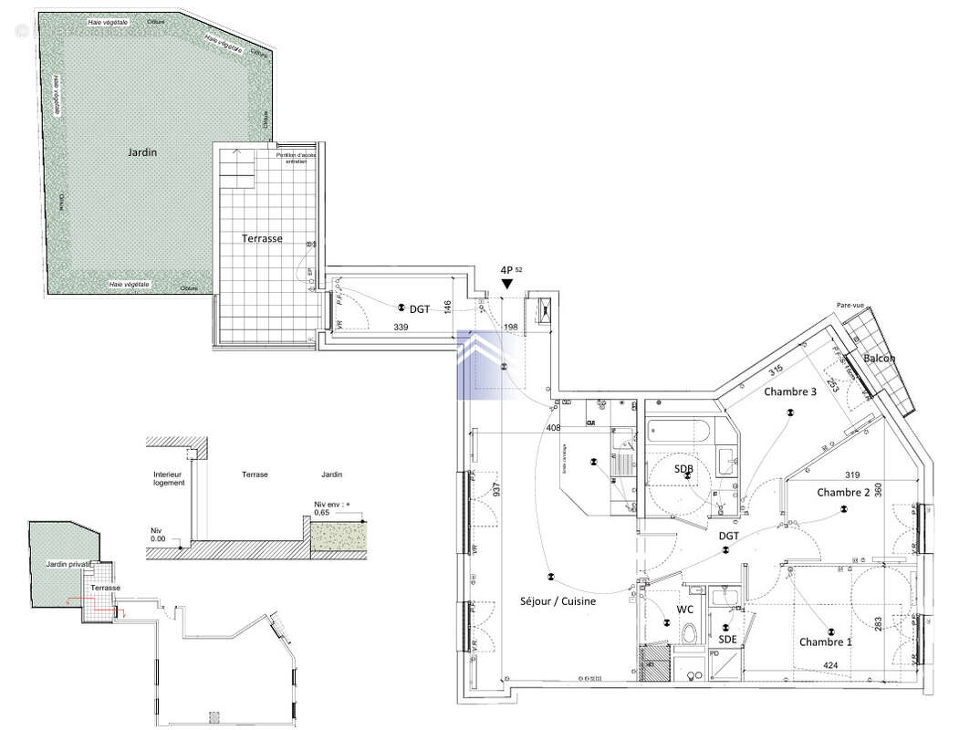 Courbevoie - 4 pièces 84m2 - terrasse 44m2 - Box et cave ! - photo 10