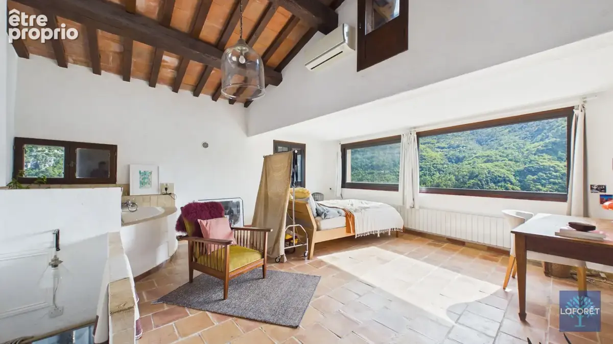 Cros d'Utelle - Maison avec piscine et vue panoramique - photo 8