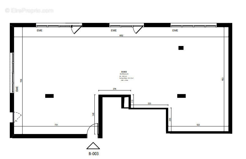 BUREAUX  au Rdc immeuble moderne face Tramway - photo 2