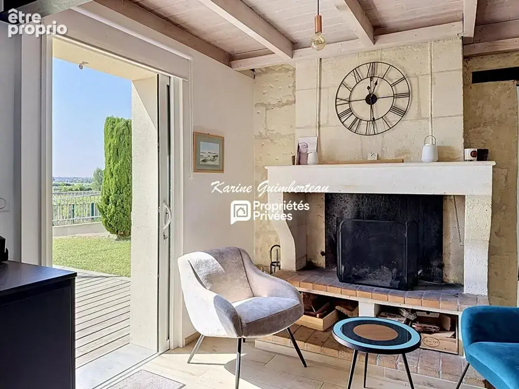 5 min Libourne : Fronsac : Maison familiale climatisée avec piscine et vues - photo 8