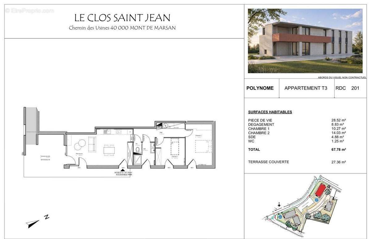 Appartement à MONT-DE-MARSAN