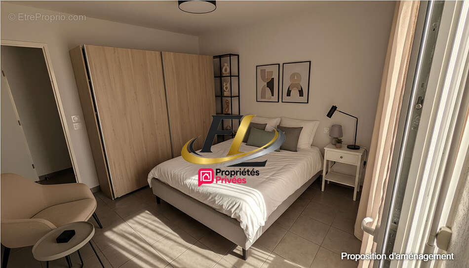 F3 de 60.57 m2 avec terrasse et parking privé à Canet en Roussillon - photo 9