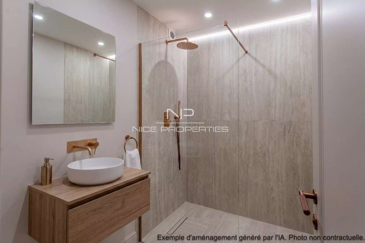 CAP D'AIL : Appartement 3 pièces avec terrasses, à rénover, dans résidence avec piscine et gardien - photo 18